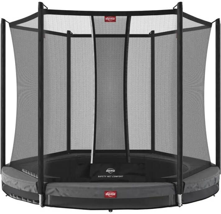 Thystoys Trampoline Berg Favorit Inground(Incl. Veiligheidsnet) 200 Cm Grijs