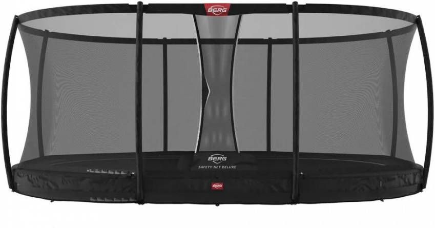 BERG Trampoline Grand Champion Inground(incl. veiligheidsnet deluxe) 520 cm Zwart
