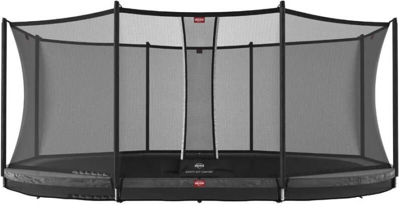 BERG Trampoline Grand Favorit Inground(incl. veiligheidsnet) 520 cm Grijs