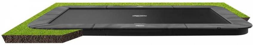 BERG Trampoline Ultim Champion Flatground 250 x 410 cm Groen