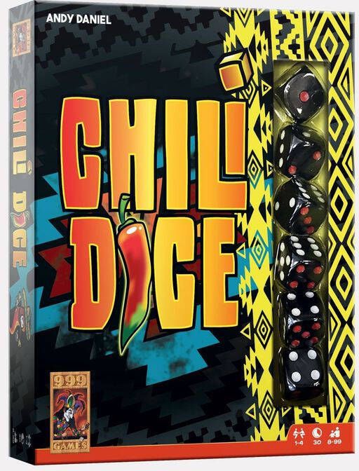 999 Games Chili Dice Dobbelspel Assortiment