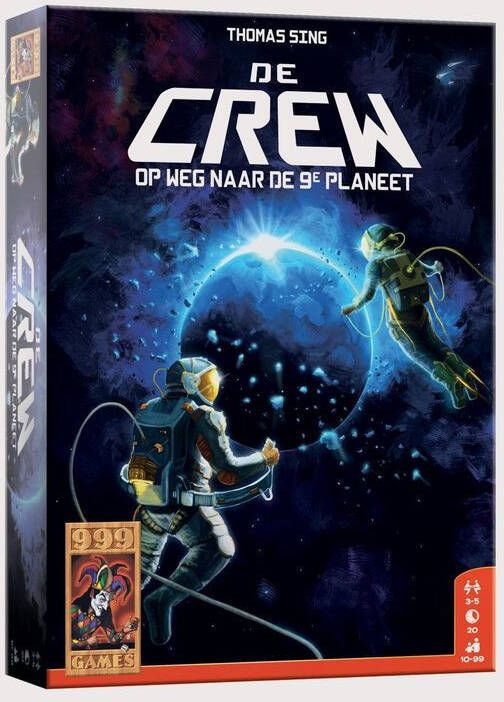 999 Games Coöperatiefspel De Crew Karton Blauw 99 delig