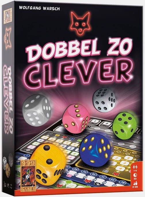 999 Games Dobbelspel Dobbel Zo Clever 12 delig