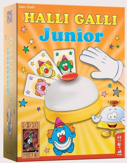 999 Games Halli Galli junior kinderspel kaartspel