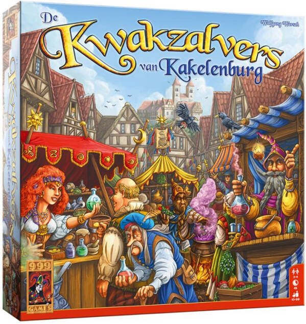 999-games 999 games De Kwakzalvers Van Kakelenburg Bordspel