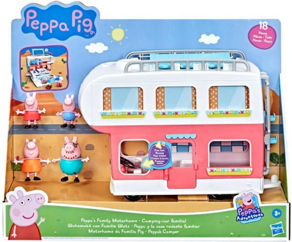 Peppa Pig Peppa&apos, s Camper Speelfiguur