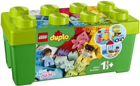 Lego 10913 DUPLO Classic Opbergdoos, Motorische Ontwikkeling Baby, Educatief Speelgoed voor Peuters van 1, 5+ Jaar