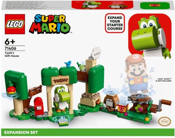 LEGO Super Mario Uitbreidingsset Yoshi's Cadeauhuisje 71406