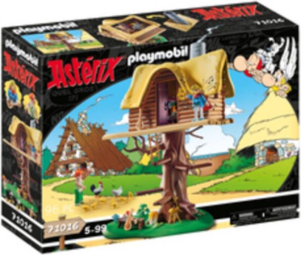 Playmobil ® Constructie speelset Kakofonix met boomhut(71016 ), Asterix Made in Germany(96 stuks )