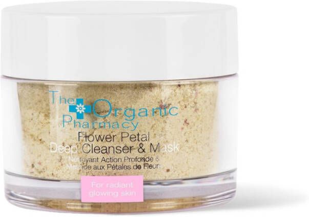 The Organic Pharmacy Flower Petal Deep Cleanser And Exfoliating Mask cleanser & masker