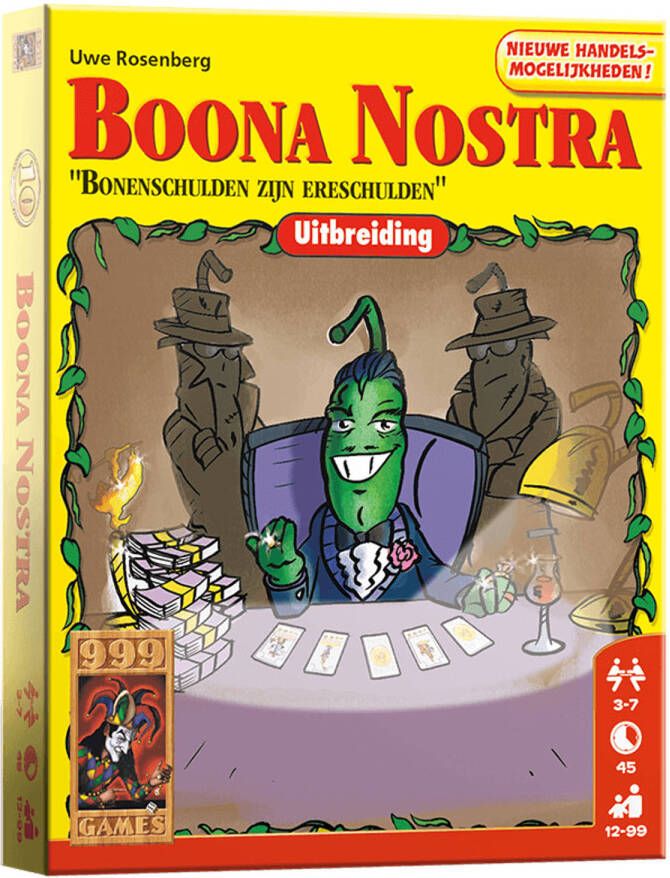 999 Games Boonanza Boona Nostra Spel GEEN