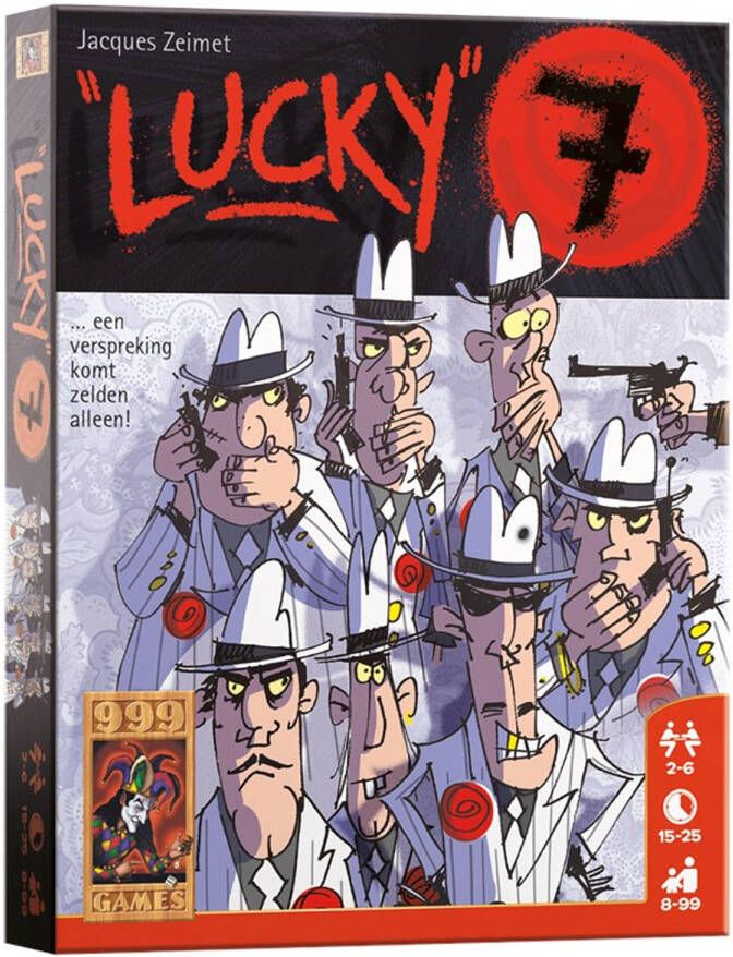 999 Games Lucky 7 Spel Geen Kleur