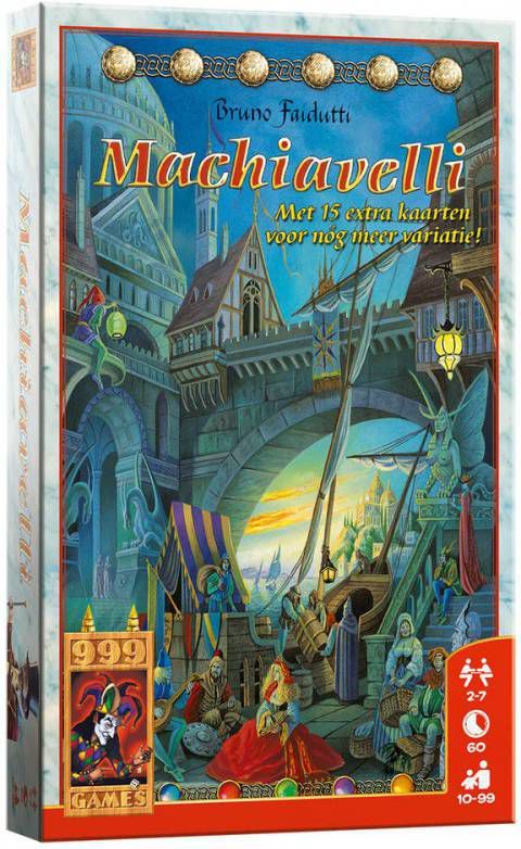 999 Games Machiavelli Spel Assortiment