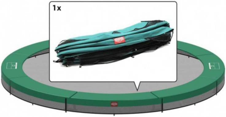 Speelgoed de Betuwe Berg Beschermrand Voor Favorit Inground 270 Cm(9ft )