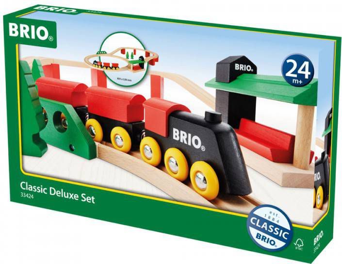 Brio ® houten treinset Classic Deluxe-Set 33424
