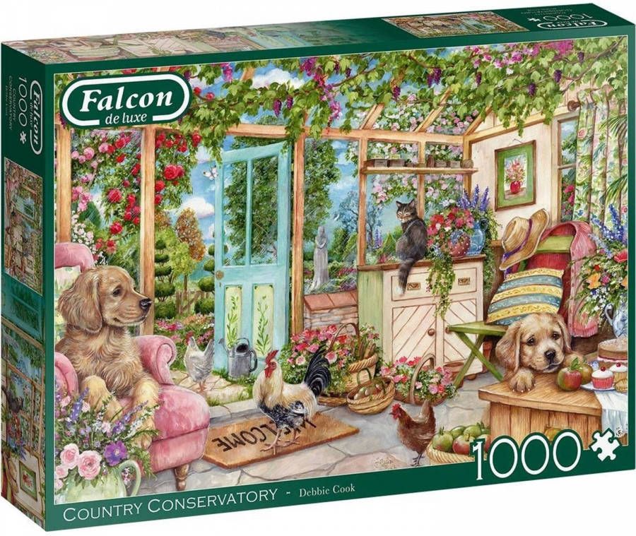 Jumbo Falcon de luxe Country Conservatory legpuzzel 1000 stukjes