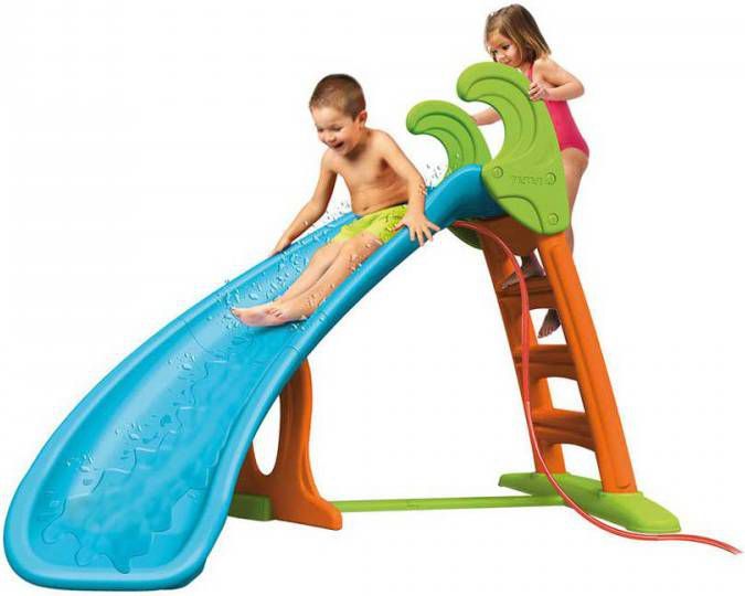 Feber  Glijbaan Water Curve met wateraansluiting