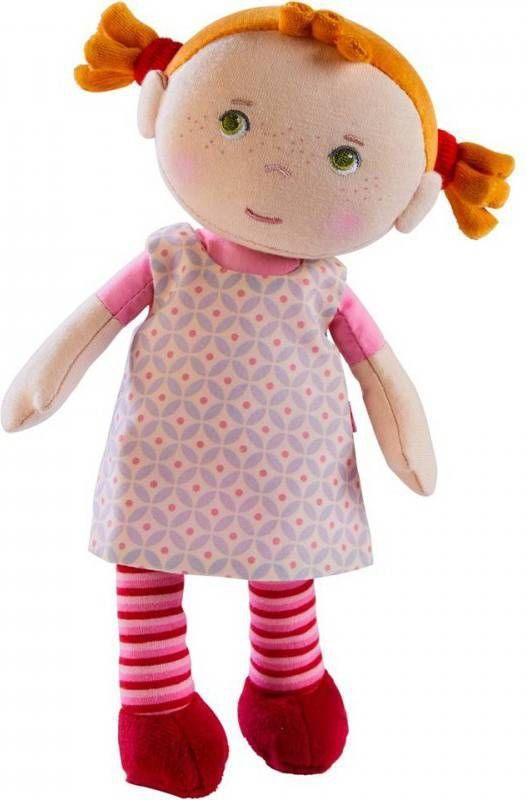 Haba Knuffelpop Roya Paars/roze 25 Cm