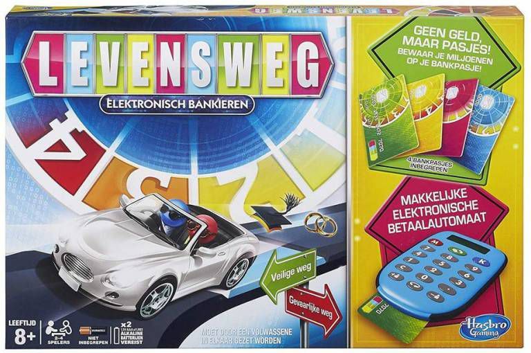 Hasbro Levensweg 27 X 44, 5 X 5 Cm Electronisch Bankieren