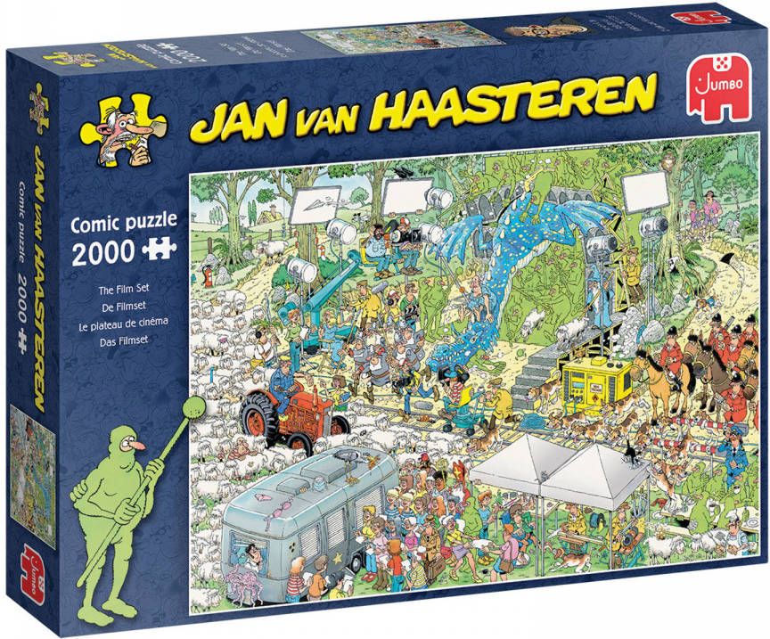 Jumbo Jan Van Haasteren Puzzel De Filmset 2000 Stukjes Vanaf 12 Jaar