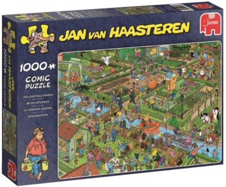 Jumbo Jan Van Haasteren Puzzel De Groentetuin 1000 Stukjes