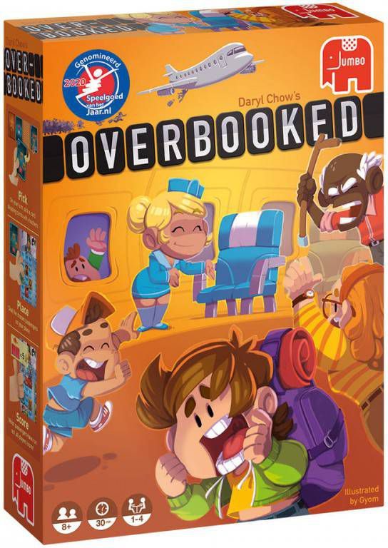 Jumbo Overbooked Strategie bordspel