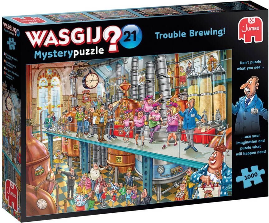 Jumbo Wasgij Mystery 21 Leven in de Brouwerij! legpuzzel 1000 stukjes
