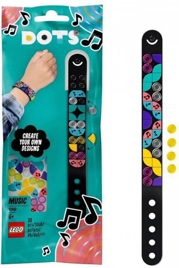 LEGO 41933 Dots Muziekarmband Knutselen, Knutselen En Accessoires Maken