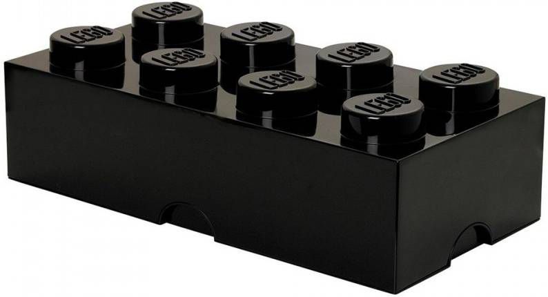 LEGO Opbergen zwarte opbergbox Brick 8 40041733