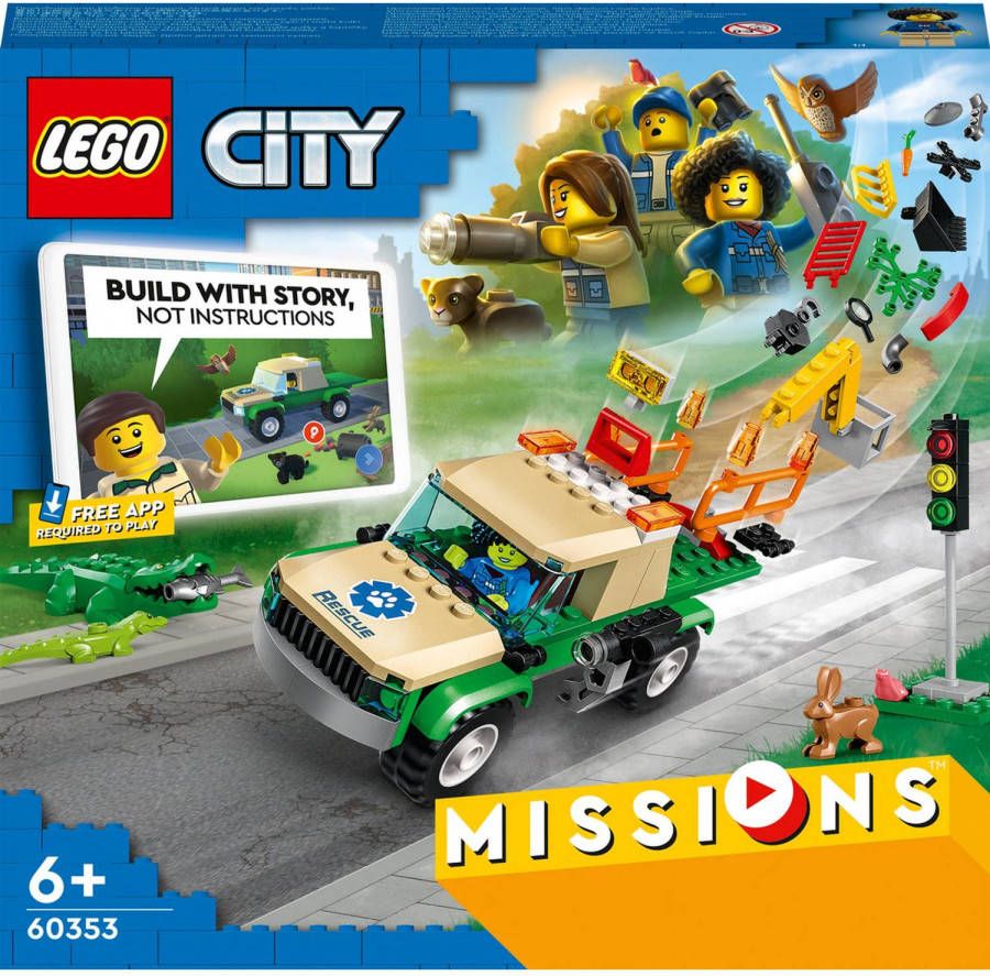 Lego City Wild Animal Rescue Missions Interactive Set(60353 )
