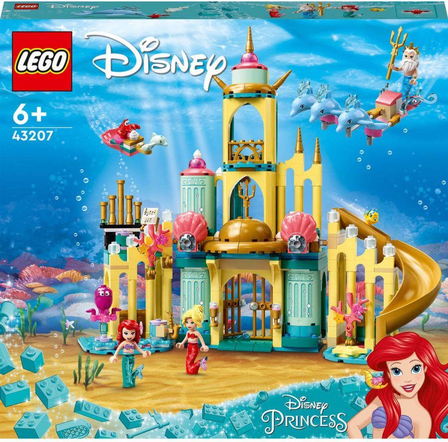 LEGO Disney Kleine Zeemeermin Ariëls Onderwaterpaleis 43207