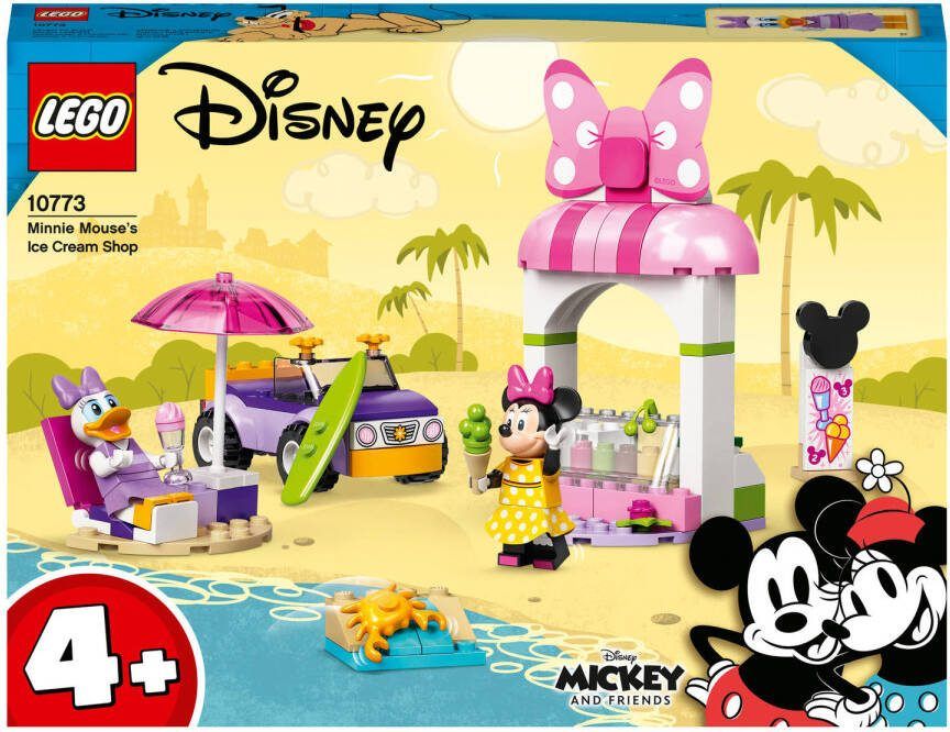 Lego Disney Mickey & Friends Minnie Ice Cream Shop Set 10772(10773 )