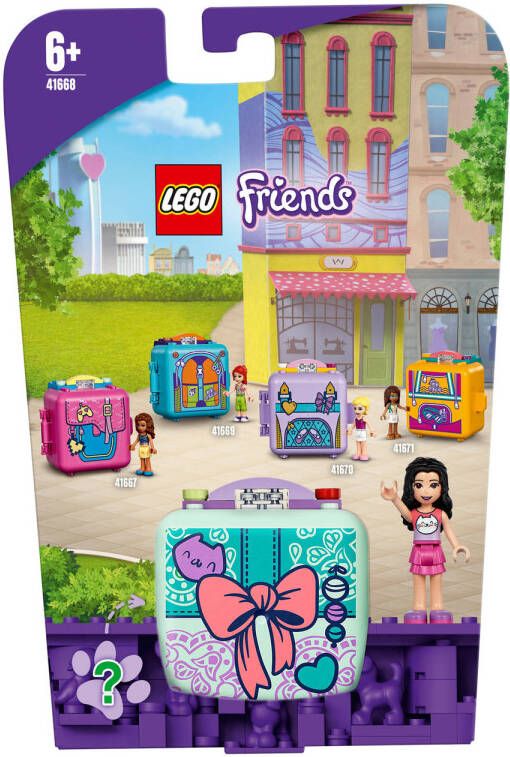 LEGO Friends Emma's Modekubus Draagbaar Speelgoed