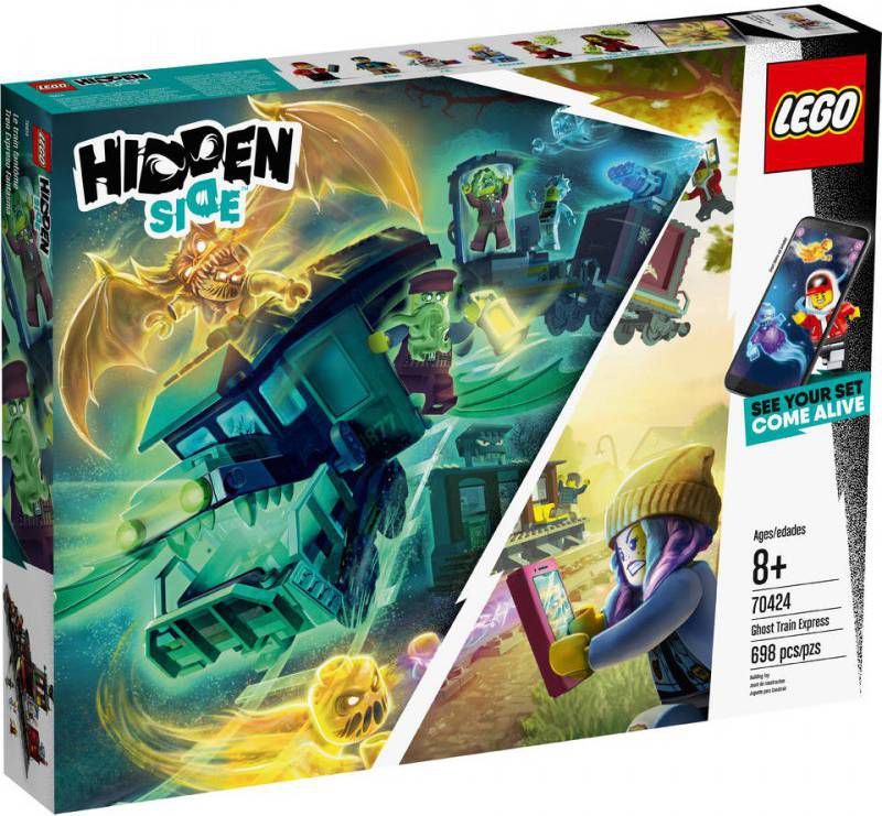 Lego Hidden Side: Ghost Train Express with AR Games Set (70424)