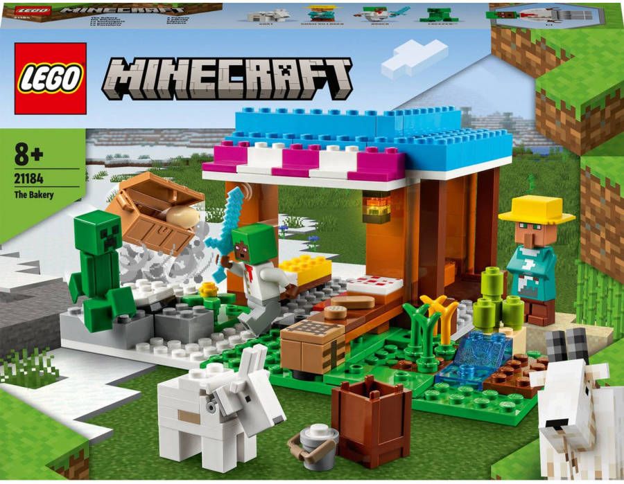 Lego Minecraft The Bakery Village Toy with Figures(21184 )