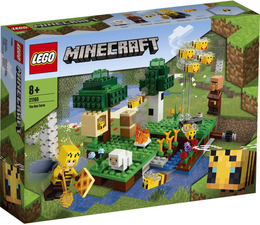 Lego Minecraft De Bijenboerderij Bouwset(21165 )