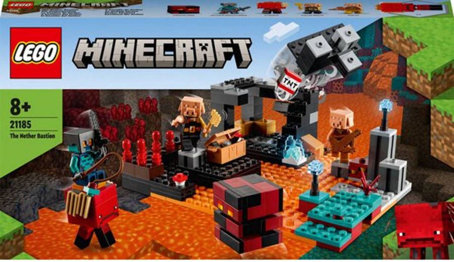 Lego Minecraft The Nether Bastion Battle Action Toy(21185 )