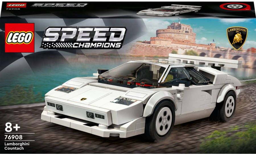 Lego Speed Champions Lamborghini Countach Race Car Set(76908 )