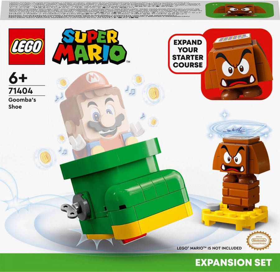 Lego Super Mario Goomba’s Shoe Expansion Figures Set(71404 )