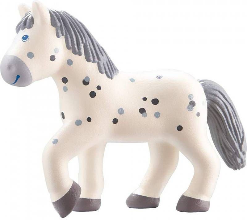 Fan Toys Little Friends Poppenhuispop Paard Pippa Meisjes 10 Cm Wit/grijs