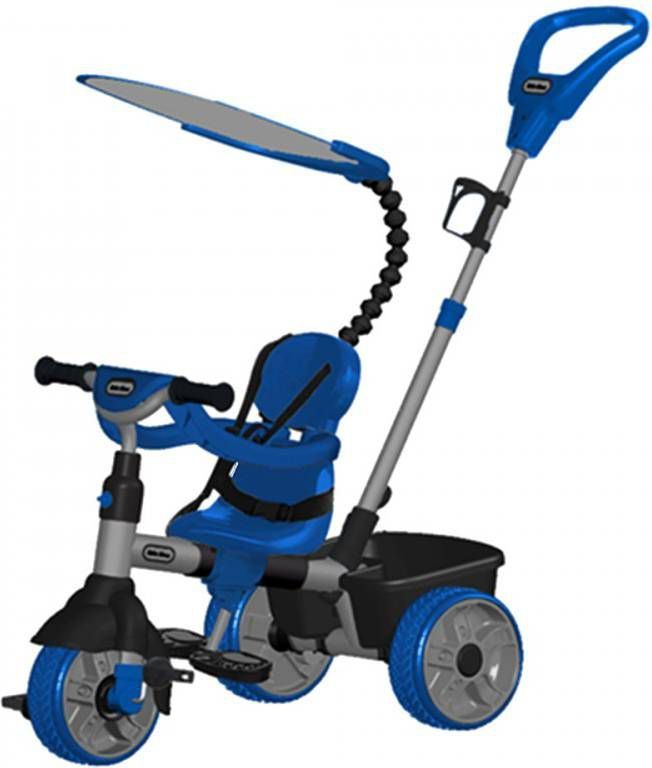 Little Tikes  4-in-1 Trike Basic Edition Blauw