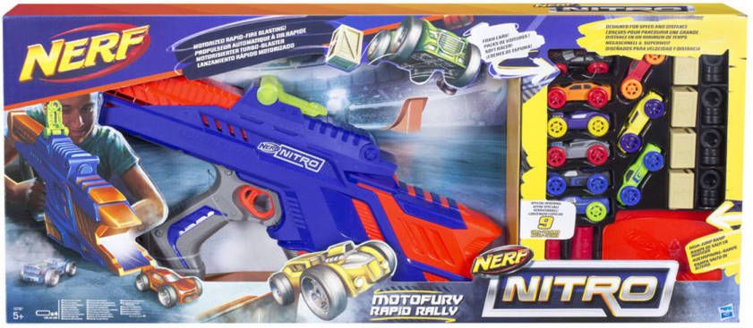 Hasbro  Nerf Nitro MotoFury Rapid Rally