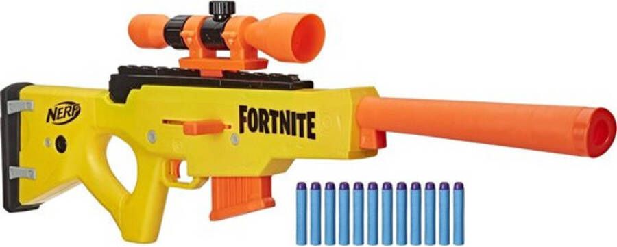NERF Speelpistool Fortnite Basr L 27, 2 Cm Geel/oranje 2 delig
