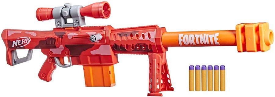 NERF Speelpistool Fortnite Heavy Ba r 85 Cm Rood 2 delig
