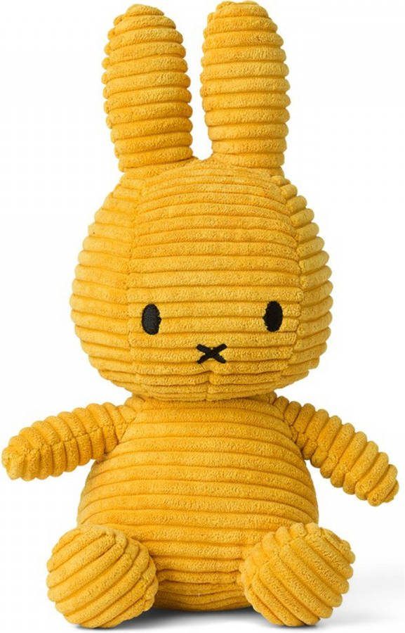 Nijntje Corduroy Knuffel Geel 23 Cm