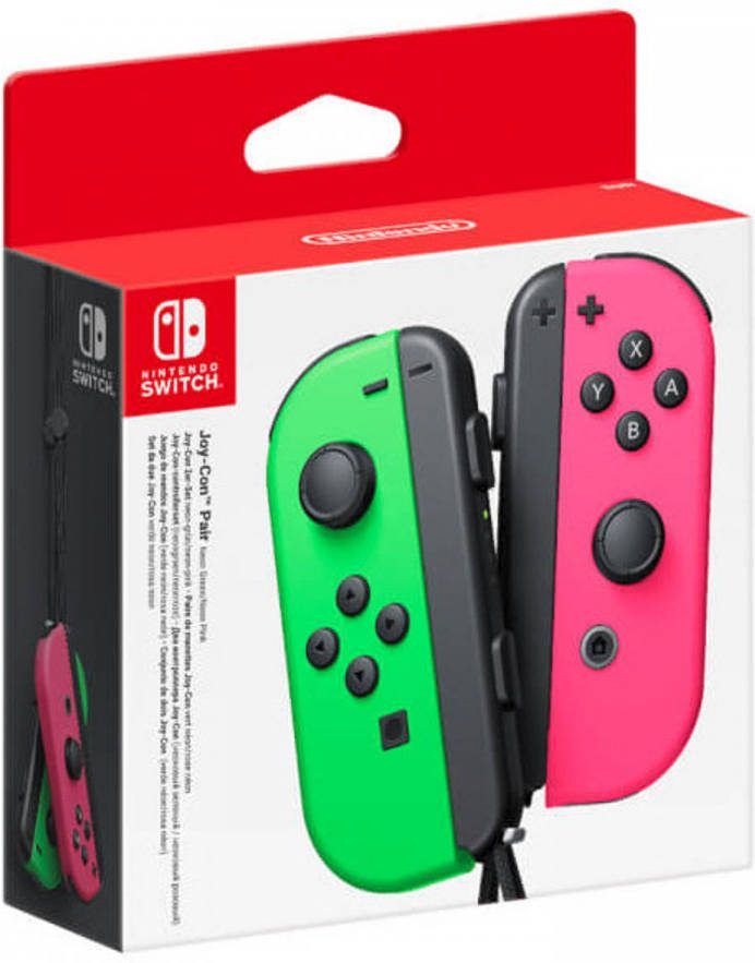 Nintendo Switch Joy Con Controller Pair(Neon Green/Neon Purple )