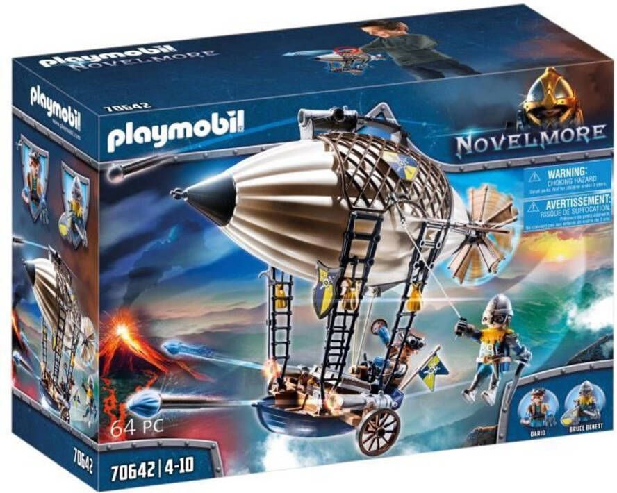 PLAYMOBIL &#xAE; Novelmore Dario Zeppelin 70642
