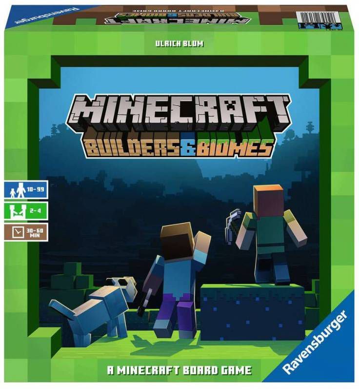 Ravensburger Minecraft Builders and Biomes Board Game