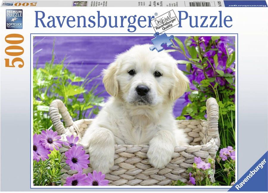 Ravensburger Sweet Golden Retriever 500 piece Jigsaw Puzzle
