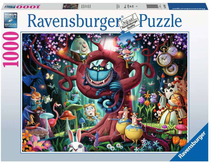 Ravensburger Almost Everyone is Mad(Alice in Wonderland)1000 piece Jigsaw Puzzle